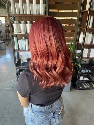 ロング OGAWA NOAのヘアスタイル