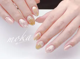 ネイル 胡蝶蘭レディースサロ ンNailMOKAのネイルデザイン