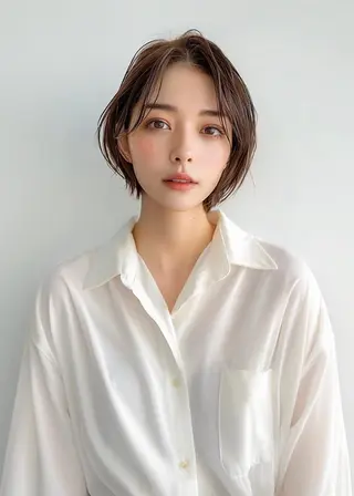 ショート nex the salon coall所属・🫧似合わせショート イシダ🫧のヘアスタイル