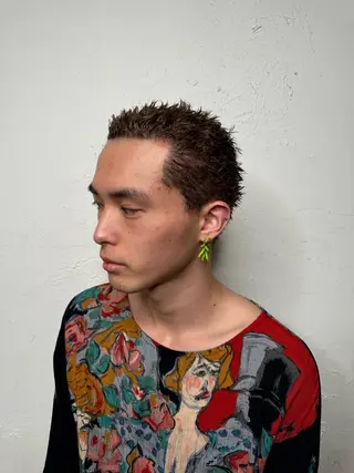 ショート カラー パーマ メンズ 💈メンズ特化💈 TASUKUのヘアスタイル