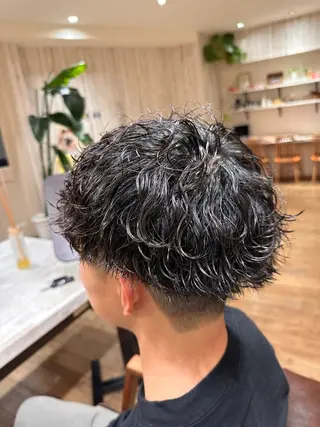 パーマ メンズ BeginningS ✂️Shunpeiのヘアスタイル