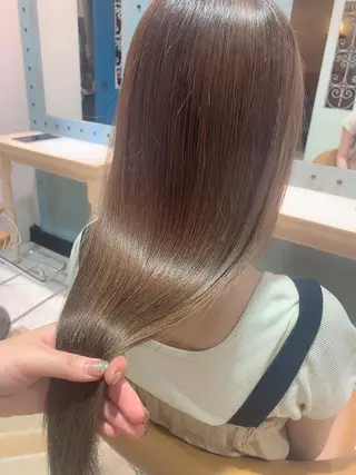 ロング カラー 一宮末広 縮毛矯正/ユウトのヘアスタイル