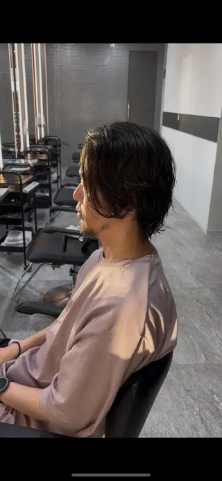 メンズ ハイトーン/韓国 レイヤー🎀まおのヘアスタイル