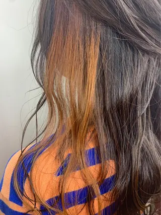 ロング ブリーチ毛対応酸性 ストレート🌈サキのヘアスタイル