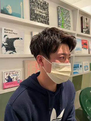 ショート メンズ 塚田 銀太のヘアスタイル