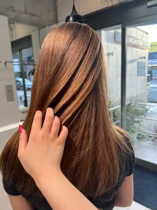 ロング カラー Ⓜ️irai ✮のヘアスタイル