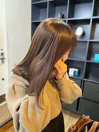 ミディアム SALOWIN新宿三丁目frente所属・髪質改善/艶カラー MISATOのヘアスタイル