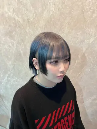 ショート カラー 鹿児島 天文館 Colore凜のヘアスタイル