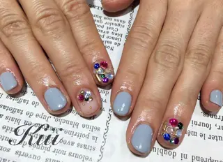 ネイル kiii.__ ✴︎*のネイルデザイン