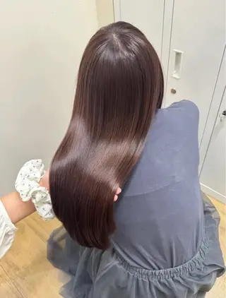 ロング カラー côte所属・透明感カラー ʜ ᴀ ʀ ᴜのヘアスタイル