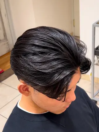 ショート パーマ メンズ メンズ特化/勝田駅/ 佐和駅/鈴木輝瑠/のヘアスタイル