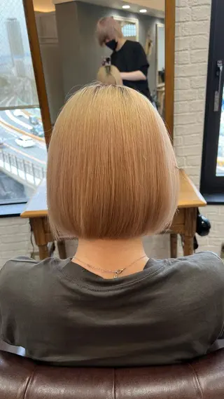 ショート 髪質改善ストレート Kantaのヘアスタイル