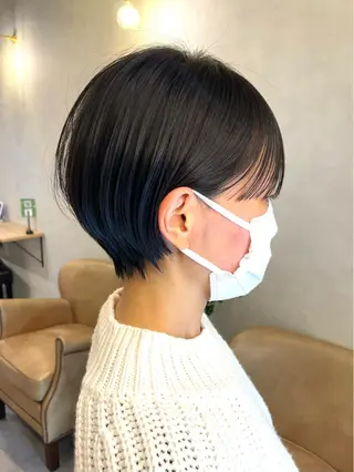 ショート salowin梅田茶屋町north所属・くがれいじ 梅田/ショート/ボブのヘアスタイル