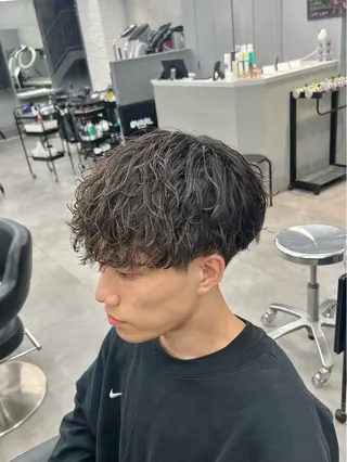 パーマ メンズ メンズカット＆ パーマ/さかしょーのヘアスタイル