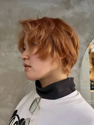 ショート デザインカット/ パーマ/nanaのヘアスタイル