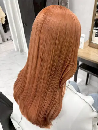 ロング カラー ハイトーン/韓国風/ 艶髪/吉祥寺のヘアスタイル