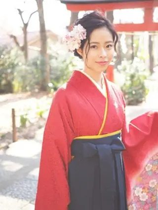 セミロング ヘアアレンジ ぱつっとボブ/ 小野あかねのその他イメージ