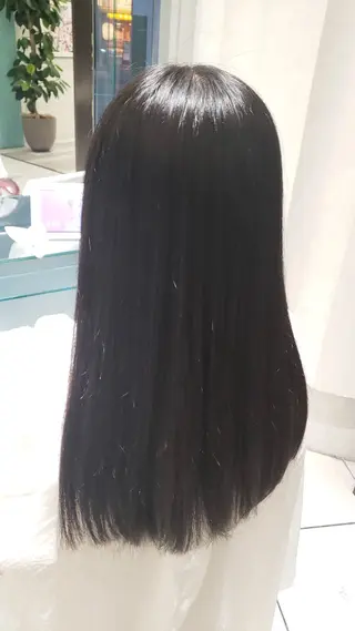 ロング 美髪縮毛矯正/ 髪質改善/愛敬響のヘアスタイル