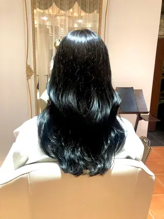 ミディアム La fith hair rond 立川店所属・kyosuke 透明感カラーのヘアスタイル