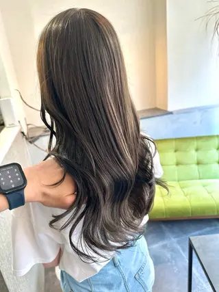 セミロング カラー _WHITE並木店 喜多村天斗のヘアスタイル