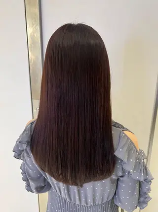 ロング ヘアアレンジ 顔周り/透明感/銀座 🩵りのせのヘアスタイル