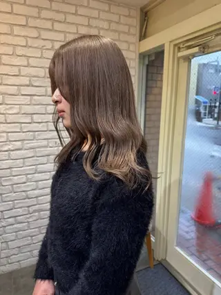 ロング カラー 阿部  ことみ /メンズカットモデルのヘアスタイル