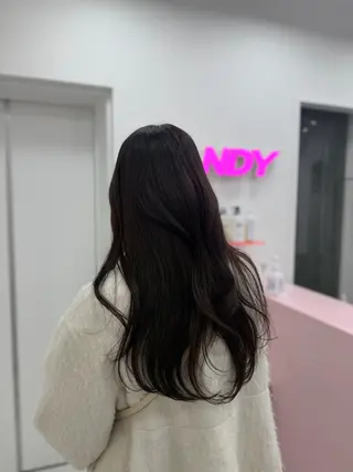 ロング カラー 🤍レイヤー/顔周り /hirari🤍のヘアスタイル