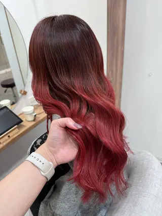 ロング カラー Nagisa ナギサのヘアスタイル
