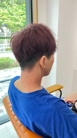 メンズ 鶴舞/透明感/リア ライズ/ いっとぅーのヘアスタイル