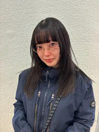 ロング Lisa🪄似合わせ ／デザインカラーのヘアスタイル