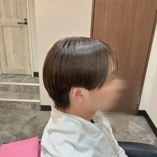 ショート メンズ カットカラーパーマ モデル🫧ﾐﾕｳ🫧の眉毛・アイブロウイメージ