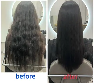 ロング ウルフ・ハイレイヤー 🌟ナカノ・ユウヤのヘアスタイル