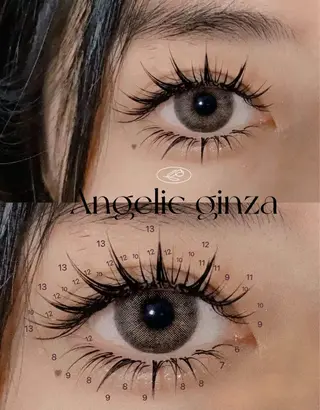 マツエク・マツパ Angelic nene♥🧸のマツエク・マツパデザイン