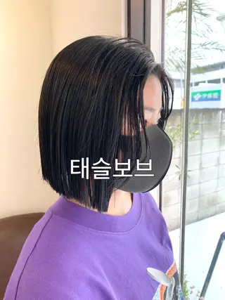 ショート 本場韓国ヘア特化 아이비/Aibiのヘアスタイル