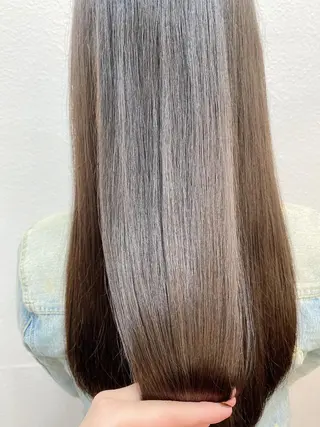 セミロング カラー 小森 拓哉のヘアスタイル