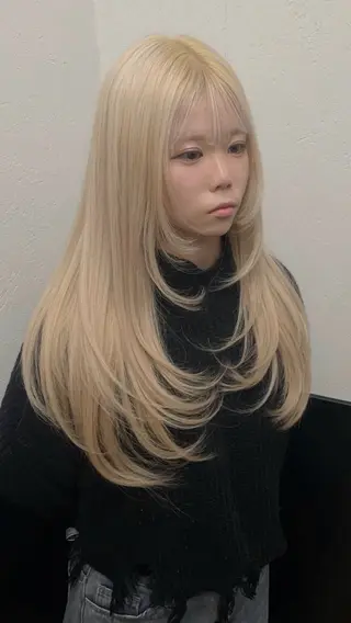 ロング カラー 【渋谷ハイトーン】 北村 光太郎のヘアスタイル