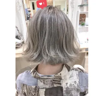 ショート カラー 髪質改善/茅ヶ崎 マツモト リョウのヘアスタイル