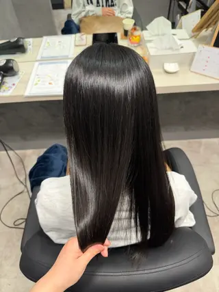 ロング パーマ 個室美容室miyuu hair&spa所属・加藤 あおいのヘアスタイル