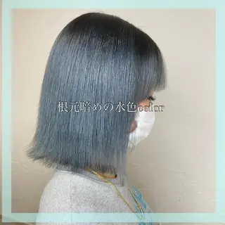 ショート 透明感カラー✨ 酸性ストレート特化のヘアスタイル