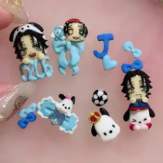 ネイル シェアサロンLei.g(レイジー)所属・3Dアートネイル💗 都築レナのネイルデザイン