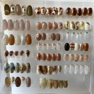 ネイル 黒葛原 めぐみのネイルデザイン