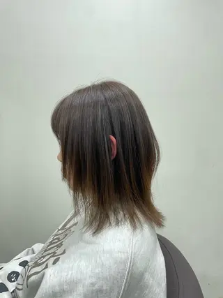 ミディアム カラー ゆうと/ショート /ショートボブ/ボブのヘアスタイル