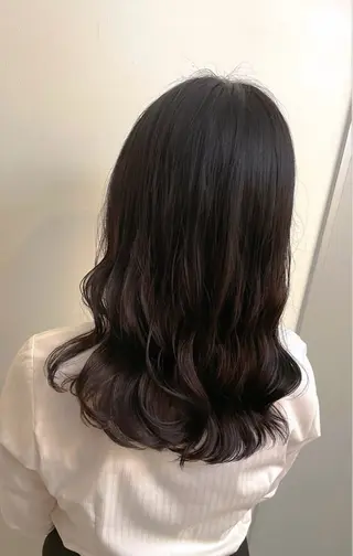 ミディアム 艶髪／暖色カラー🌹 ⭐︎KOHEYのヘアスタイル