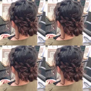 ミディアム ヘアアレンジ 🌷MAYU 🌷のヘアスタイル