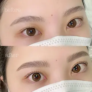 ネイル マツエク・マツパ アイブロウ SecretBelle所属・ジラフブロウ YUのマツエク・マツパデザイン