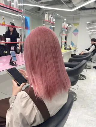 カラー 🪞official FRUITS渋谷🩰のヘアスタイル