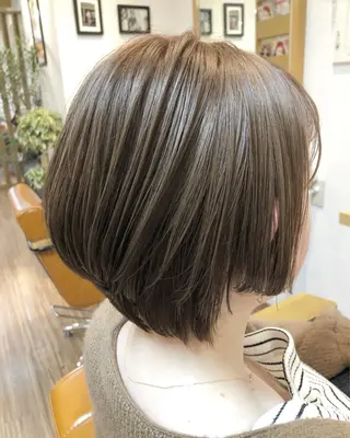 ショート カラー パーマ ヘアアレンジ 遠藤 拓馬のヘアスタイル