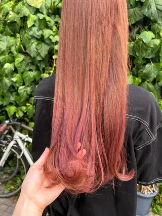 ロング 🤍Nozomi/ オリーブカラー🌿のヘアスタイル