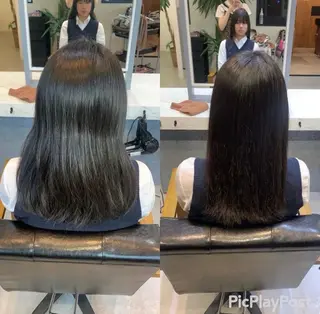 Agu hair emio城陽所属・Agu peachのヘアスタイル