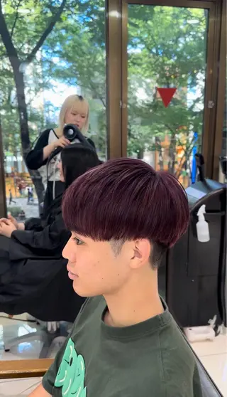 メンズ SALOWIN渋谷caldo店B1所属・岐津公太 メンズ縮毛矯正のプロのヘアスタイル